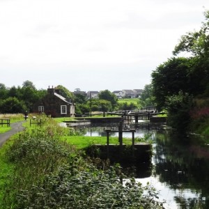S4 Forth Clyde Canal before Wheel
